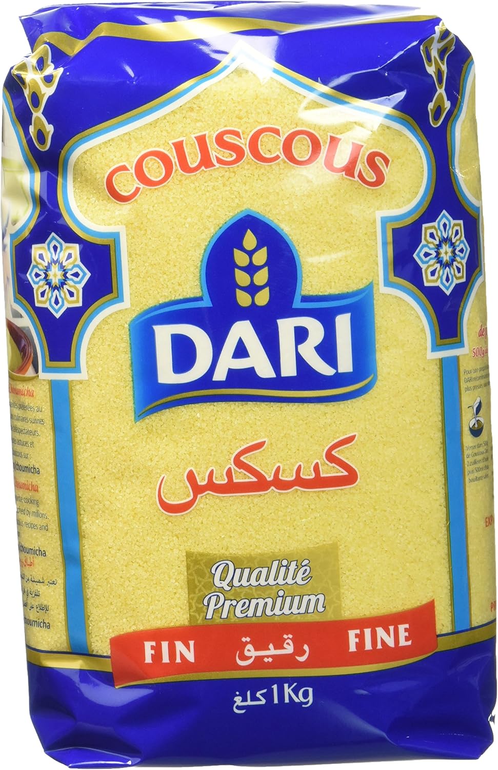 Dari couscous fin qualité premium 1 kg