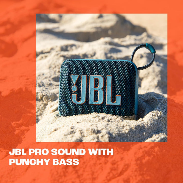 JBL GO 4 – Enceinte Bluetooth compacte, son puissant, 7h d’autonomie, étanche IP67