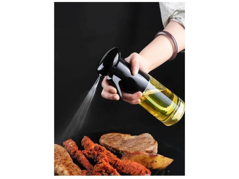 Bouteille pulvérisatrice d'huile de cuisine, conception ergonomique