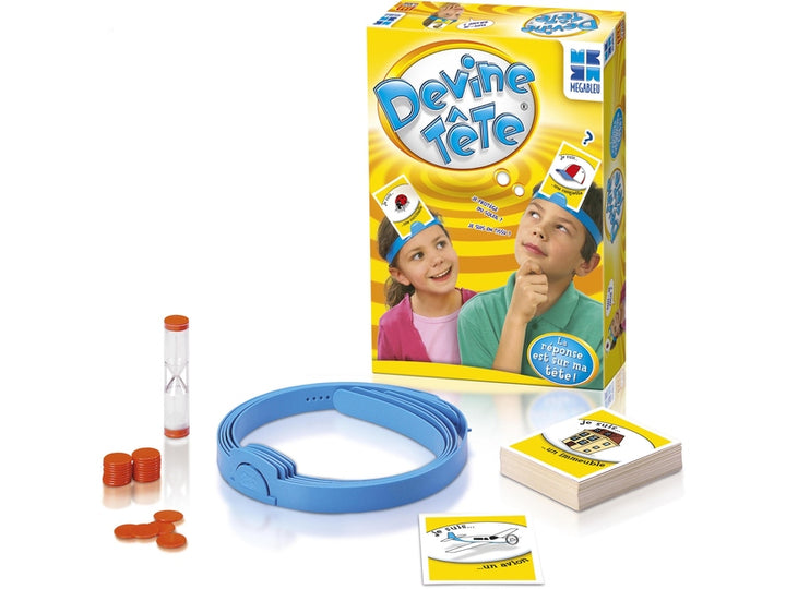Jeu de Société Cartes - Devine tête – Famille & Amis, Jeu Fun & Délirant