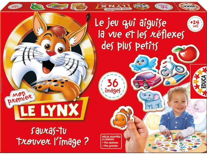 Mon Premier Lynx - Jeu de Société Éducatif pour Enfants
