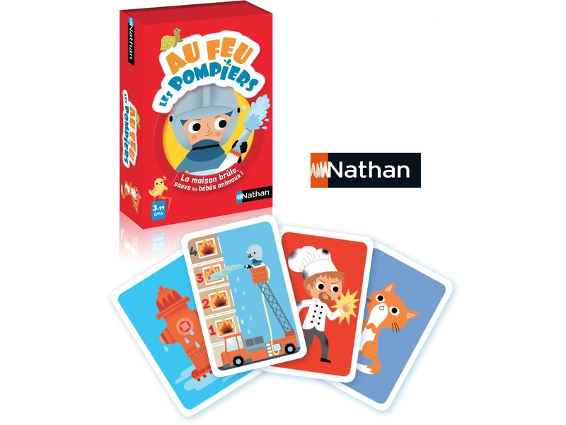 Au Feu Les Pompiers - Jeu de Cartes - Jeu de Bataille Revisité