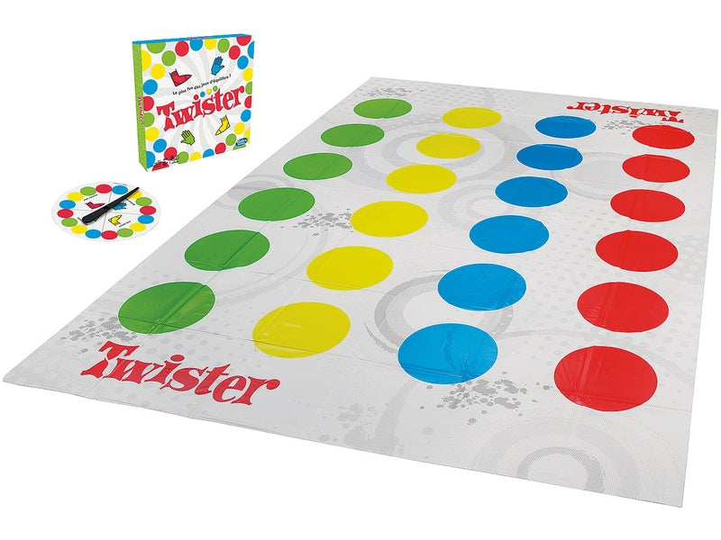 HASBRO - Twister, jeu de société : le plus fun des jeux d'équilibre