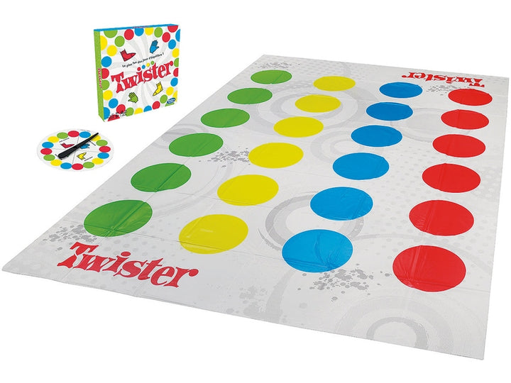 HASBRO - Twister, jeu de société : le plus fun des jeux d'équilibre