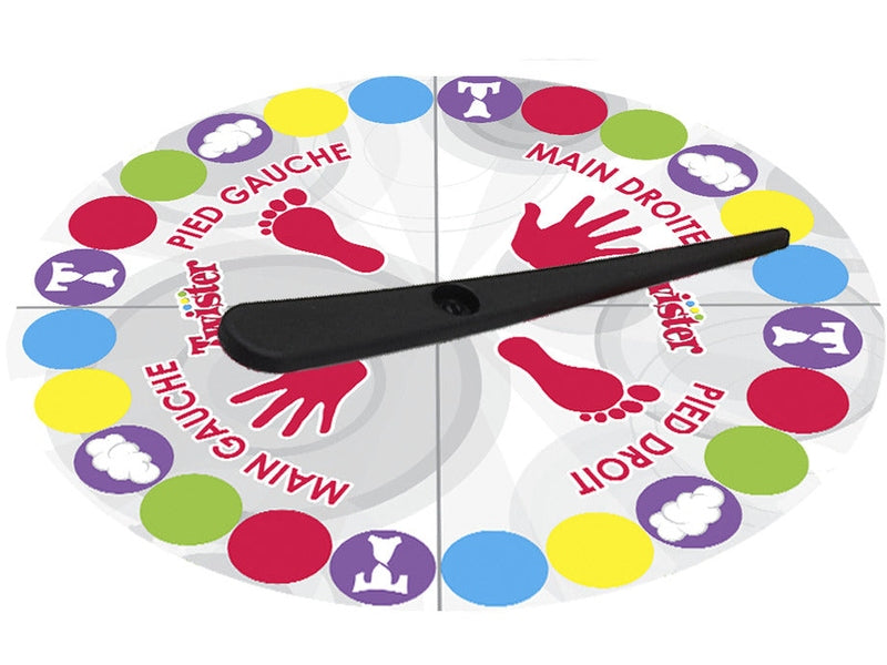 HASBRO - Twister, jeu de société : le plus fun des jeux d'équilibre