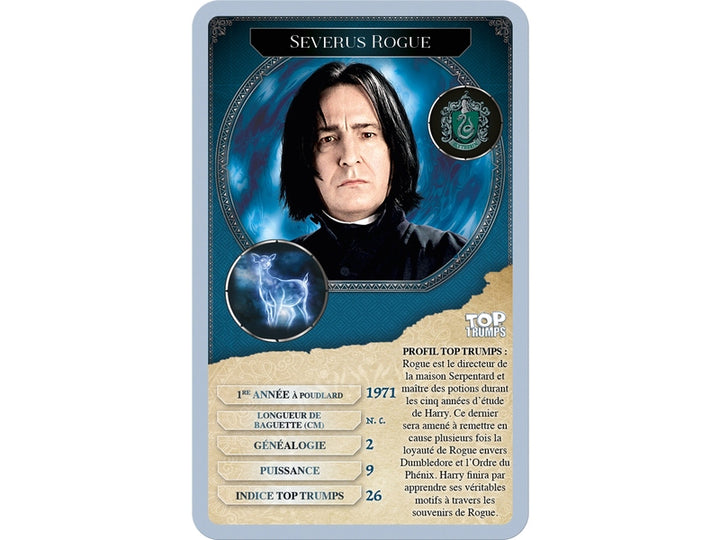 Top Trumps HARRY POTTER – Jeu de Cartes Winning Moves