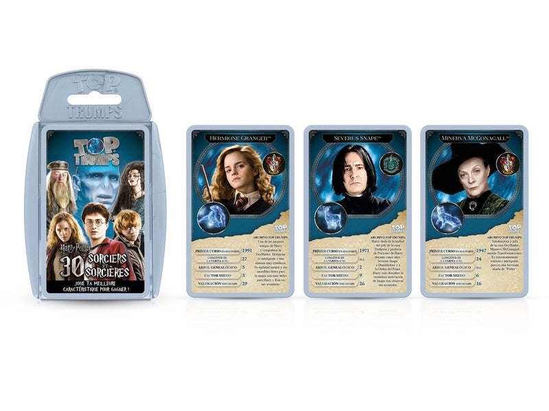 Top Trumps HARRY POTTER – Jeu de Cartes Winning Moves