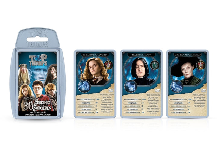 Top Trumps HARRY POTTER – Jeu de Cartes Winning Moves