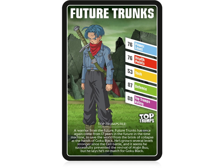 Top Trumps DRAGON BALL SUPER – Jeu de Cartes Collection
