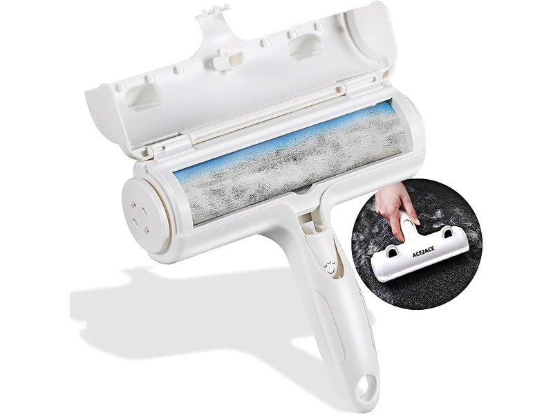 ACE2ACE - Brosse à rouleau pour éliminer les poils d'animaux de compagnie Dakar Dialy