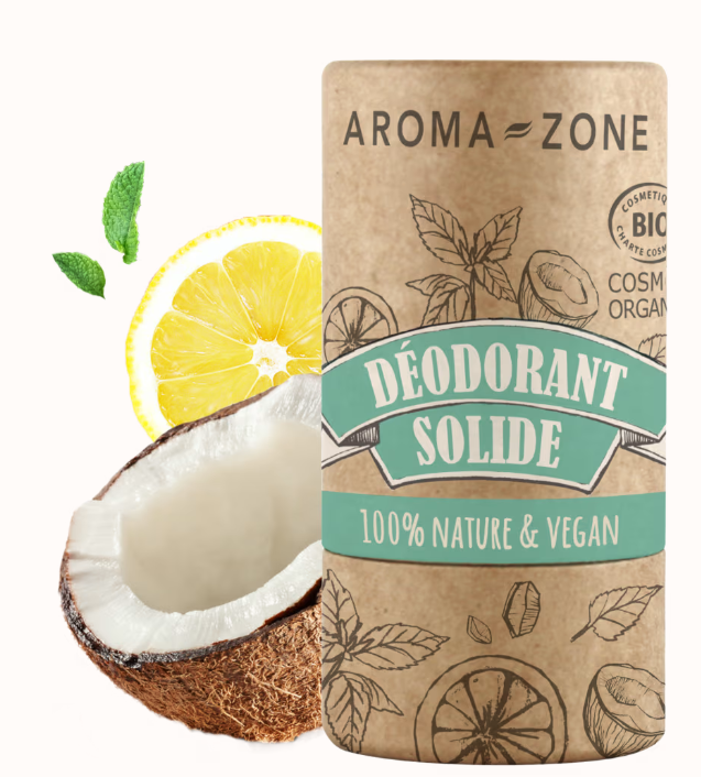 AROMAZONE - Déodorant solide au Palmarosa bio - 45g Dakar Dialy