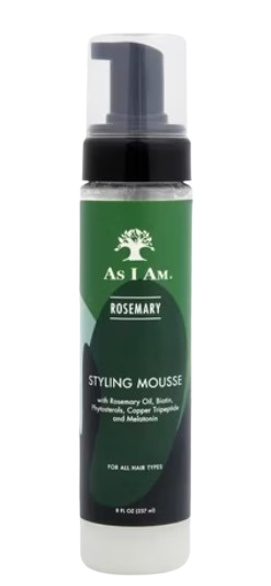 AS I AM -  Mousse coiffante à l'huile de romarin -  236 ml Dakar Dialy