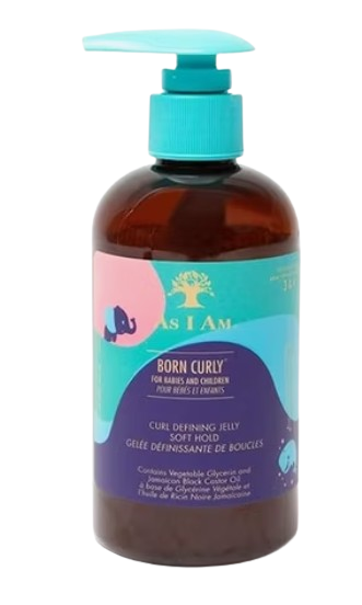 AS I AM - Shampoing pour cheveux bouclés à l'aloe vera Born Curly - 240 ml Dakar Dialy