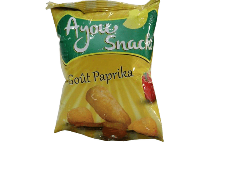 AYOU SNACKS - Chips maïs saveur paprika - 13G Dialy - Dakar