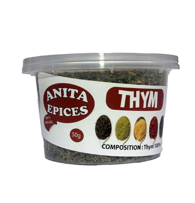 Anita épices- Epice Thym - 30g Dispo chez Dialy.sn
