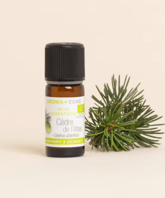 Huile essentielle Cèdre de l'Atlas BIO Aroma-Zone – disponible à Dakar sur Dialy en 60 MIN