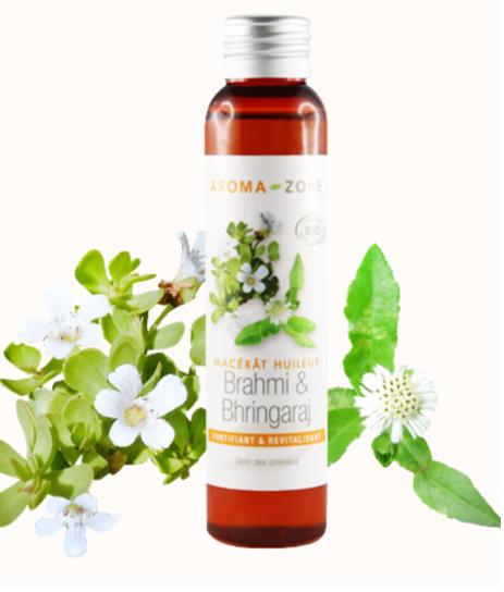 Huile de Brahmi & Bhringaraj BIO Aroma-Zone 100ml – disponible à Dakar sur Dialy en 60 MIN