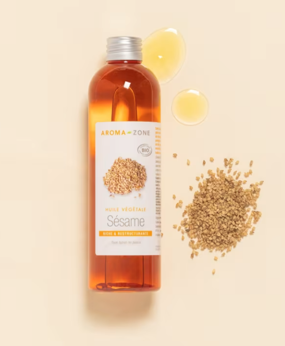 Huile de Sésame BIO Aroma-Zone – disponible à Dakar sur Dialy en 60 MIN