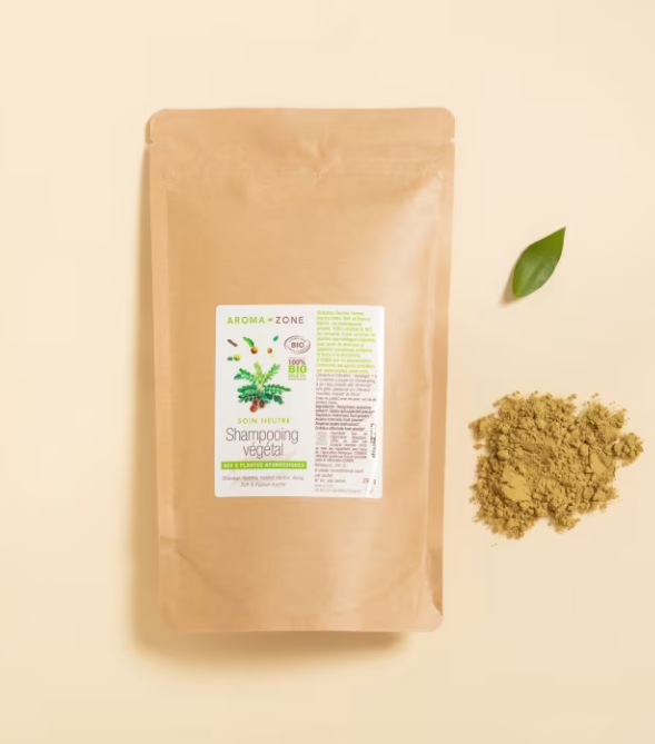 Poudre de soin neutre shampoing végétal Aroma-Zone – disponible à Dakar sur Dialy en 60 MIN