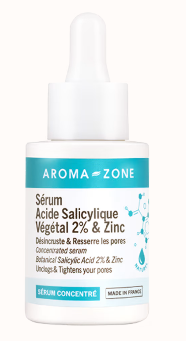 Sérum Acide Salicylique 2% Zinc Aroma-Zone – disponible à Dakar sur Dialy en 60 MIN