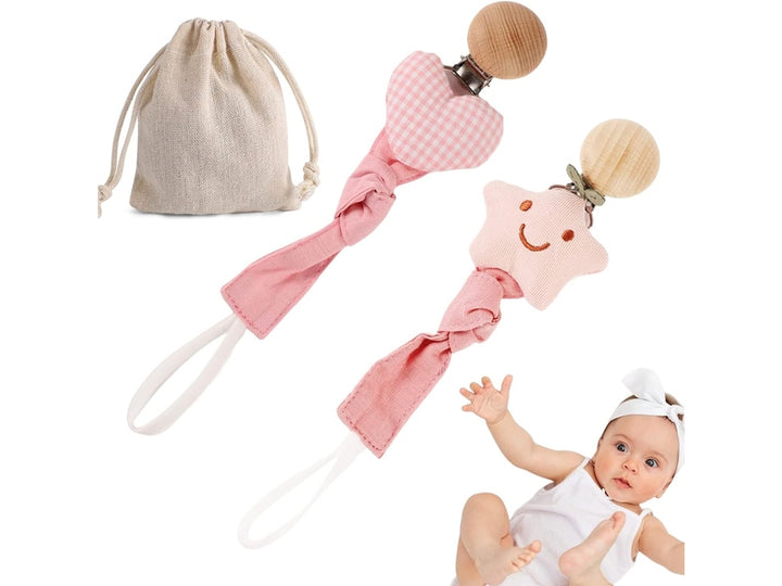 Attache Sucette en Tissu Motif Multicolore – Portable & Adorable Dialy - Dakar