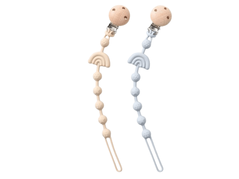 Attaches Sucette Silicone pour Bébé – Lot de 2 Dialy - Dakar