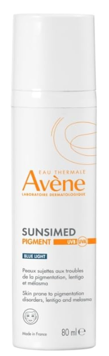 Soin solaire Avène Sunsimed Pigment 80 ml, disponible à Dakar sur Dialy en 60 minutes.