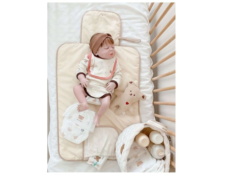 Tapis De Change Pour Bébé Portable Étanche Et Confortable