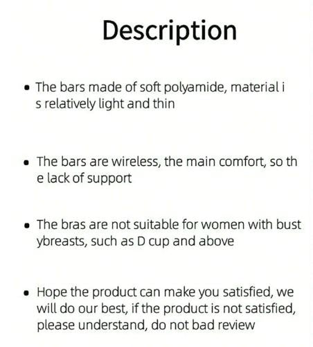 Lot de 2 Soutiens-Gorge Push-Up Sans Couture – Bonnets Fixes