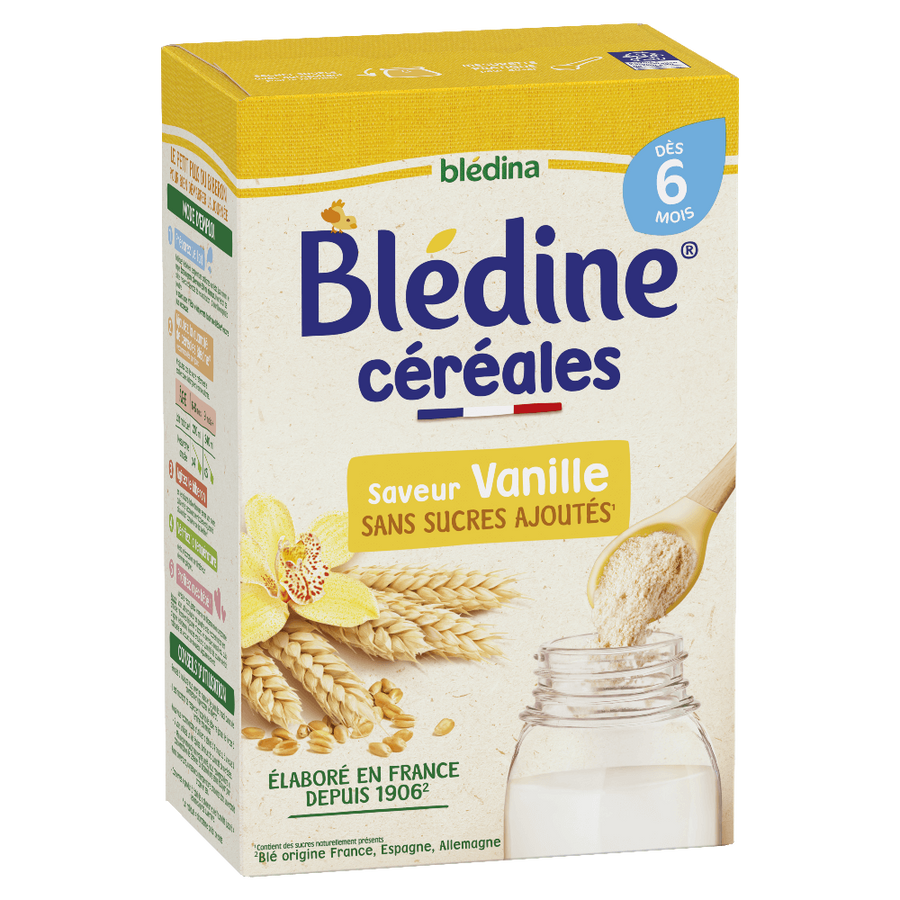 BLEDINA - Blédine Vanille 6 Mois+ – Céréales Bébé - 400g Dialy - Dakar