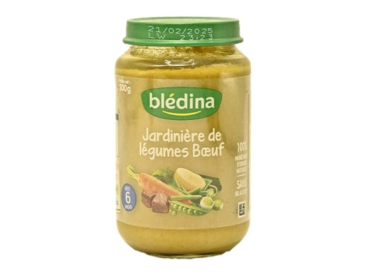 BLEDINA - Pot Jardinière de Légumes Boeuf Dès 6 mois -  200g Dakar Dialy