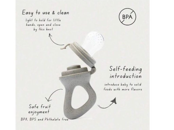 Anneau de dentition grignoteuse tétine - Soulage les poussées dentaires