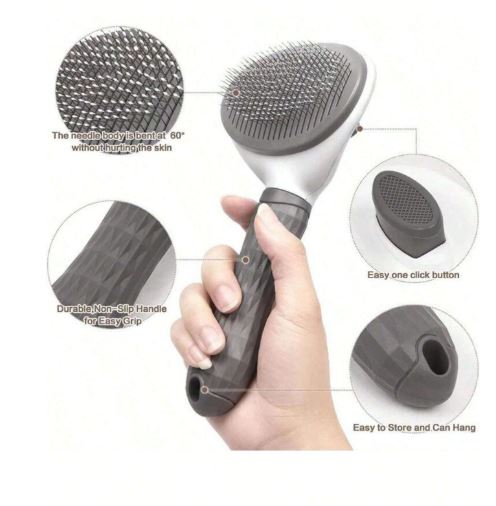 Brosse de toilettage électrique pour animaux domestiques (chien, chat, lapin)