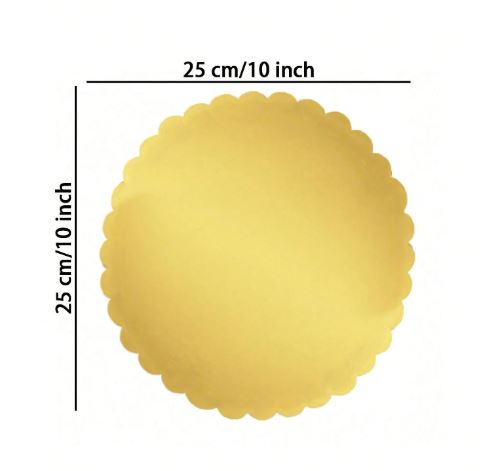 Supports à gâteau ronds épais et durables,8 pièces