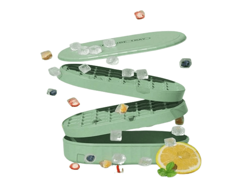 Bac à Glaçons avec Récipients et Compartiments Multiples – Vert Dialy - Dakar