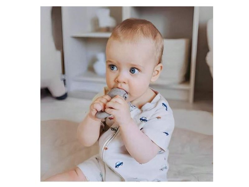 Anneau de dentition grignoteuse tétine - Soulage les poussées dentaires