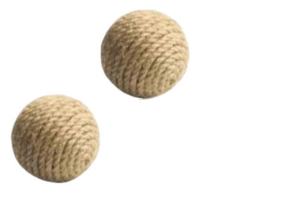 Boules de Sisal Naturel pour Chat – Lot de 2 Jouets de Poursuite
Dialy - Dakar