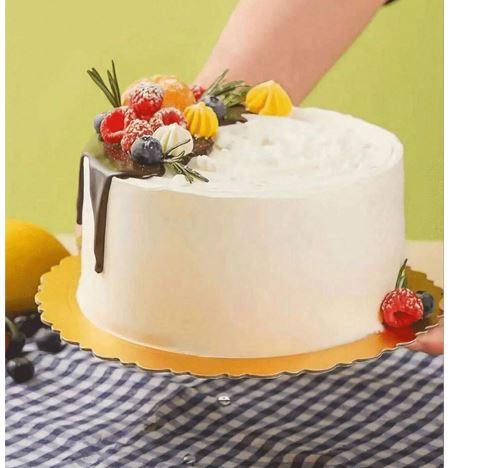 Supports à gâteau ronds épais et durables,8 pièces