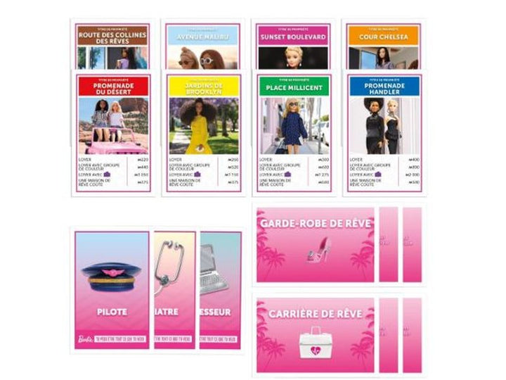 MONOPOLY - Jeu de société, édition spéciale Barbie