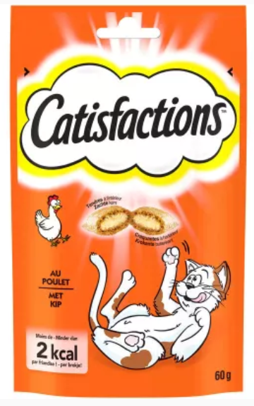 CATISFACTIONS – Friandises pour Chat au Poulet - 60g Dialy - Dakar