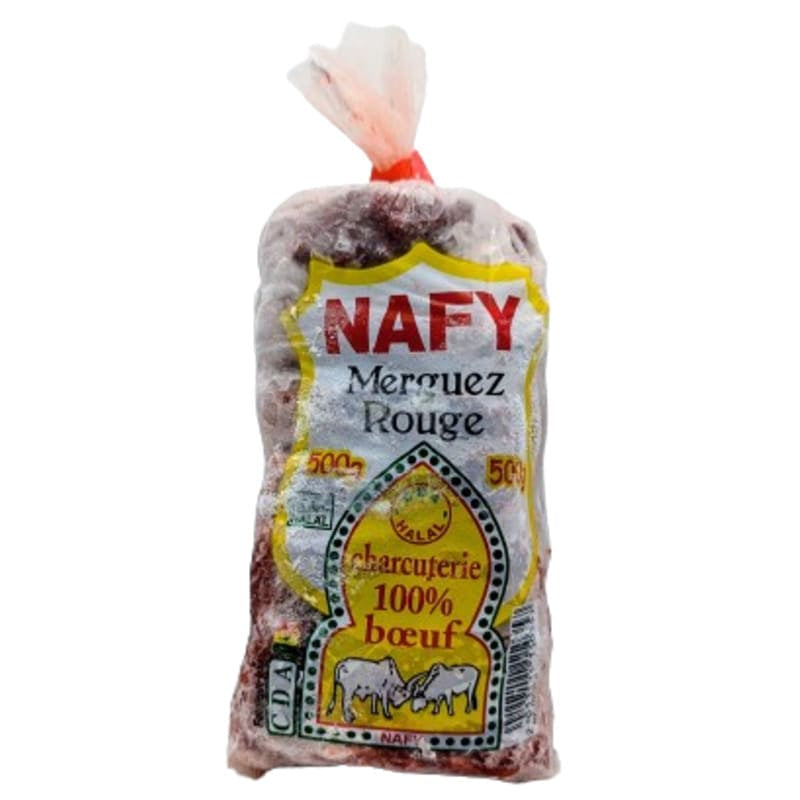 CDA NAFY - Saucisses merguez rouges 100% boeuf - 500G Dakar Dialy