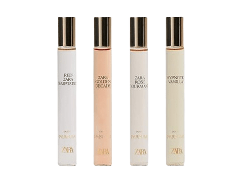 Parfum ZARA - Chapter Discovery, set de 4 eaux de parfums de 10 ml