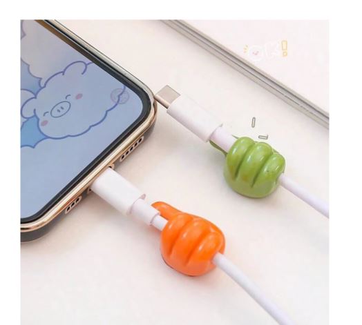 10  Crochet de rangement de câble en forme de pouce pour bureau