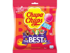 CHUPA CHUPS – Best Of 10 Sucettes Assorties – 120G Dialy - Dakar