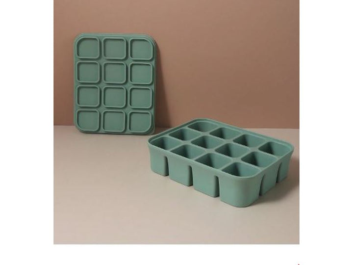 Moule de conservation alimentaire pour bébé en silicone - 12 Compartiments