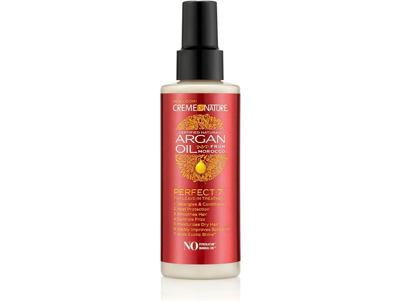 CREME OF NATURE - Argan Oil - Leave-in - Spray Cheveux 7 bénéfices en 1 produit - 125 ml Dakar Dialy