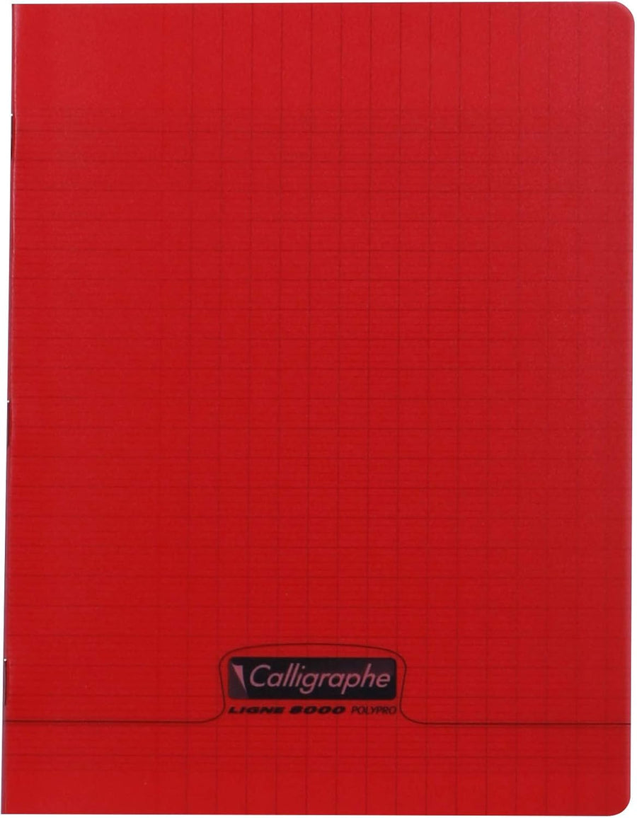 Cahier CALLIGRAPHE 96 Pages – Grand Format Rouge Dialy - Dakar