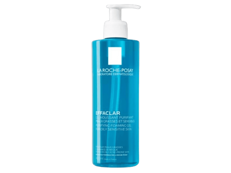 Gel Nettoyant Purifiant pour Peaux Grasses et Sensibles LA ROCHE-POSAY Effaclar, 400 ml