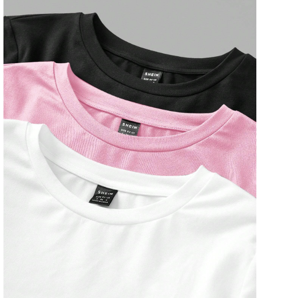Lot de 3 T-Shirts Femme – Manches Longues, Basiques & Doux