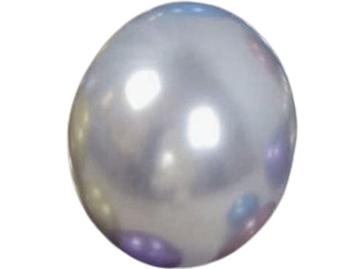 Ballons métallique couleur argent, 10 pcs